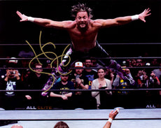 Highspots - Kenny Omega "Dive" Hand Signed 8x10 *inc COA*