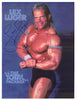 Highspots - Lex Luger "The Total Package" Hand Signed A4 *Inc COA*