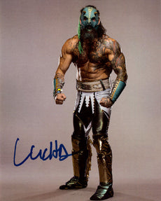 Highspots - Luchasaurus of Jurassic Express "Promo Pose" Hand Signed 8x10 *inc COA*