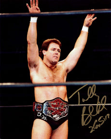 Highspots - Tully Blanchard "TV Title Pose" Hand Signed 8x10 *Inc COA*