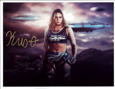 Highspots - Kris Statlander "Skyward" Hand Signed A4 *inc COA*