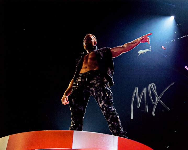 Highspots - Jon Moxley "Double Or Nothing" Hand Signed 8x10 *Inc COA*