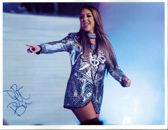 Highspots - Britt Baker "Pointing" Hand Signed A4 *inc COA*