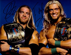 Highspots - Edge & Christian “WWF Tag Team Champions*  Hand Signed 8x10 *inc COA*