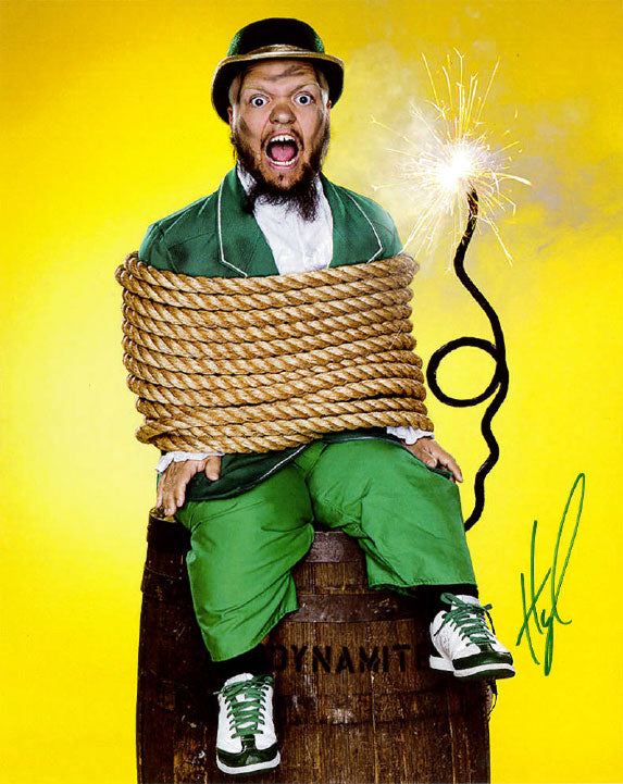 Highspots Hornswoggle "Tied On A Barrel" Hand Signed 8x10 *inc COA