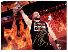 Highspots - Kevin Owens "Universal Champion!" Hand Signed A4 *Inc COA*