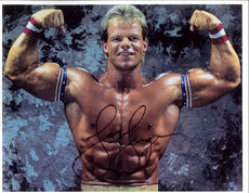 Highspots - Lex Luger "Double Biceps" Hand Signed A4 *inc COA*