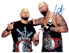 Highspots - Luke Gallows "WWE Tag Team Champions" Hand Signed A4 *inc COA*