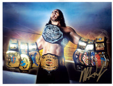 Highspots - Matt Hardy "Belt Collector" Hand Signed A4 *Inc COA*