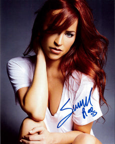 Highspots - Summer Rae "Red Hair Pose" Hand Signed 8x10 *inc COA*