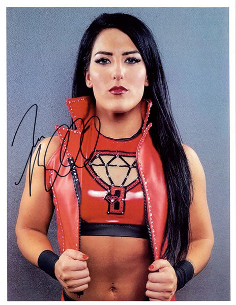 Highspots - Tessa Blanchard "Red Vest" Hand Signed A4 *inc COA*