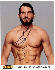NXT - Johnny Gargano Hand Signed 8x10 *inc COA*