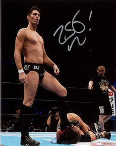Highspots - Zack Sabre Jr. "Sabre Over Evil" Hand Signed 8x10 *inc COA*