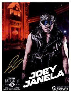 PWG - Joey Janela "Bola 2019" Autographed Photo *inc COA*