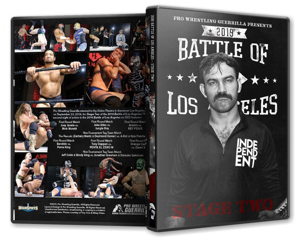 PWG - BOLA : Battle of Los Angeles 2019 - Stage 2 Event Blu-Ray