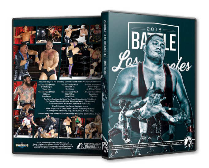 PWG - BOLA : Battle of Los Angeles 2018 - Final Stage Event Blu-Ray