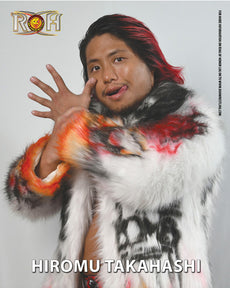 ROH - Hiromu Takahashi 2017 UK Tour 8x10