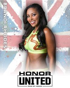 ROH - Brandi Rhodes 2018 UK Tour 8x10