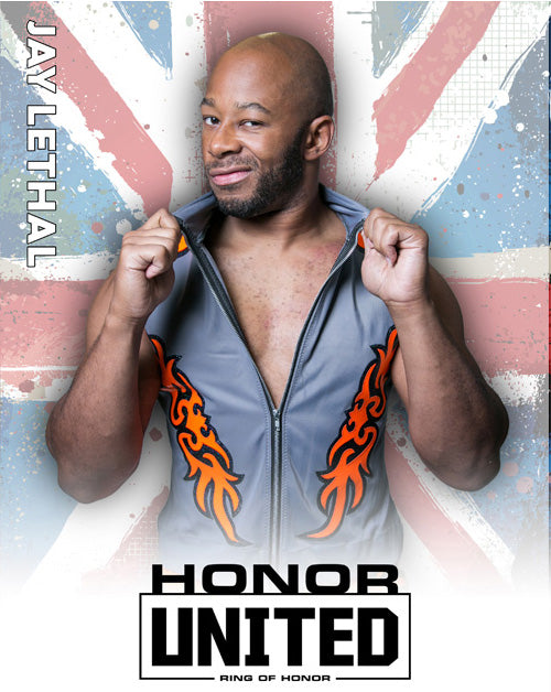 ROH - Jay Lethal 2018 UK Tour 8x10