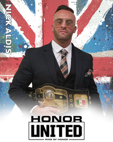 ROH - Nick Aldis 2018 UK Tour 8x10