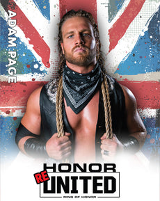 ROH - Adam Page 2018 August UK Tour 8x10