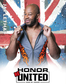 ROH - Jay Lethal 2018 August UK Tour 8x10