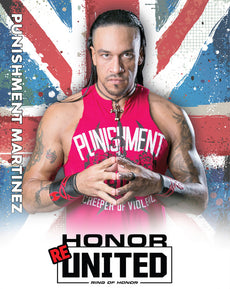 ROH - Punishment Martinez 2018 August UK Tour 8x10