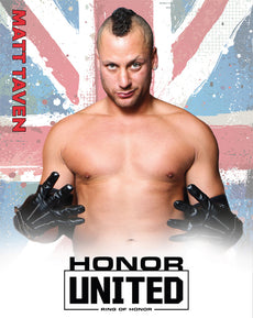 ROH - Matt Taven : Honor United 2019 8x10