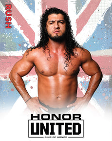 ROH - Rush : Honor United 2019 8x10