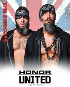 ROH - The Briscoes Mark & Jay : Honor United 2019 8x10