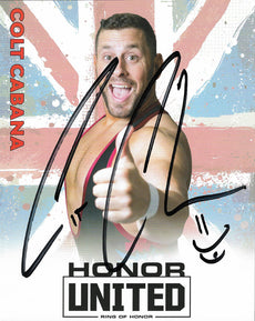 ROH - Colt Cabana Autographed Honor United 2019 8x10