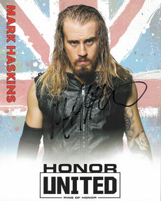ROH - Mark Haskins Autographed Honor United 2019 8x10
