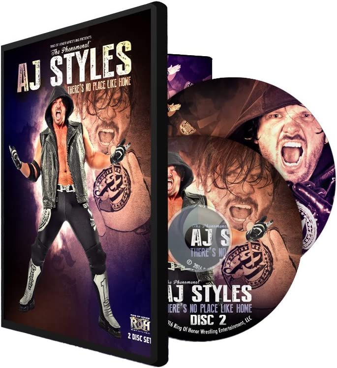 ROH - AJ Styles "There's No Place Like Home" 2 Disc DVD Set ( Pre-Owned )