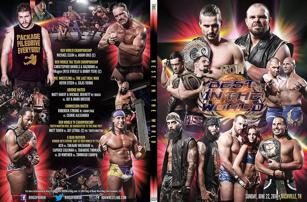 ROH - Best in the World 2014 Event DVD ( Pre-Owned )