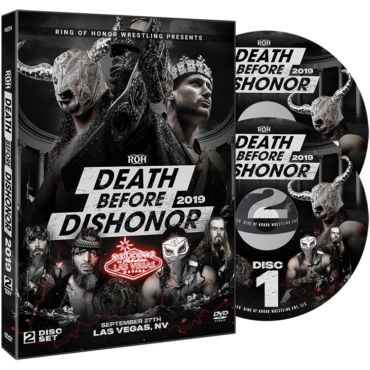 ROH - Death Before Dishonor 2019 Event 2 DVD Set