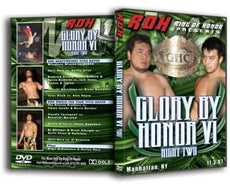 ROH - Glory By Honor 6 Night 2 2007 Event DVD ( Pre-Owned )