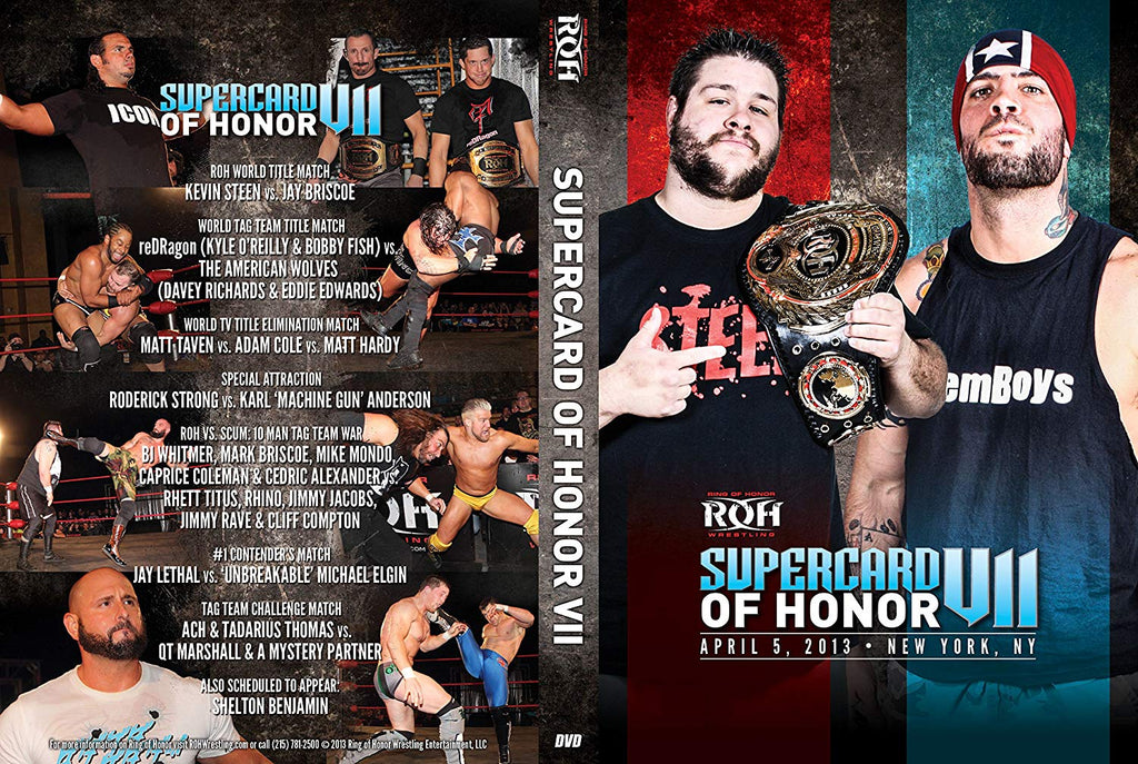 ROH - Supercard Of Honor VII (7) 2013 Event DVD ( Pre-Owned )