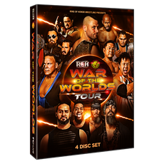 ROH - War Of The Worlds 2019 Tour - 4 Event DVD Set
