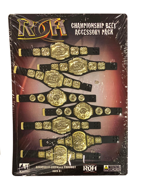 ROH - Action Figure Championship Belt Accessory Pack β WrestlingStore.co.uk
