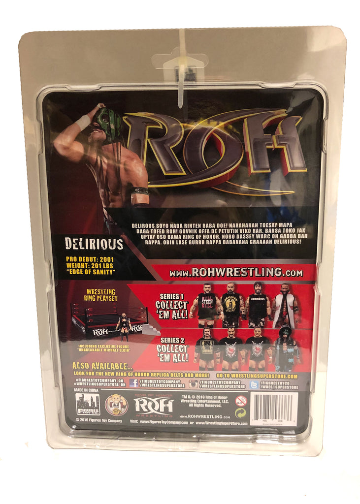 ROH Delirious ROH Series 2 Action Figure WrestlingStore.co.uk