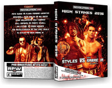 RPW - High Stakes 2016 Event DVD