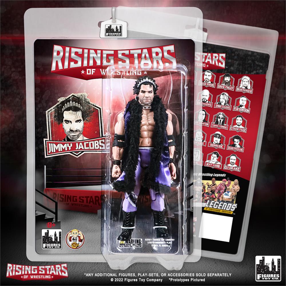 Rising Stars of Wrestling Jimmy Jacobs Action Figure