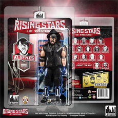 Rising Stars of Wrestling - AJ Styles Blue Variant Action Figure Signed / Autographed