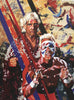 Rob Schamberger - Ric Flair & Sting Hand Signed 24" x 18" Poster *inc COA*