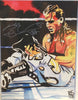 Rob Schamberger - Shawn Michaels "Boyhood Dream" Hand Signed 24" x 18" Poster *inc COA*