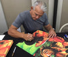 Rob Schamberger - Ricky "The Dragon" Steamboat Hand Signed 24" x 18" Poster *inc COA*