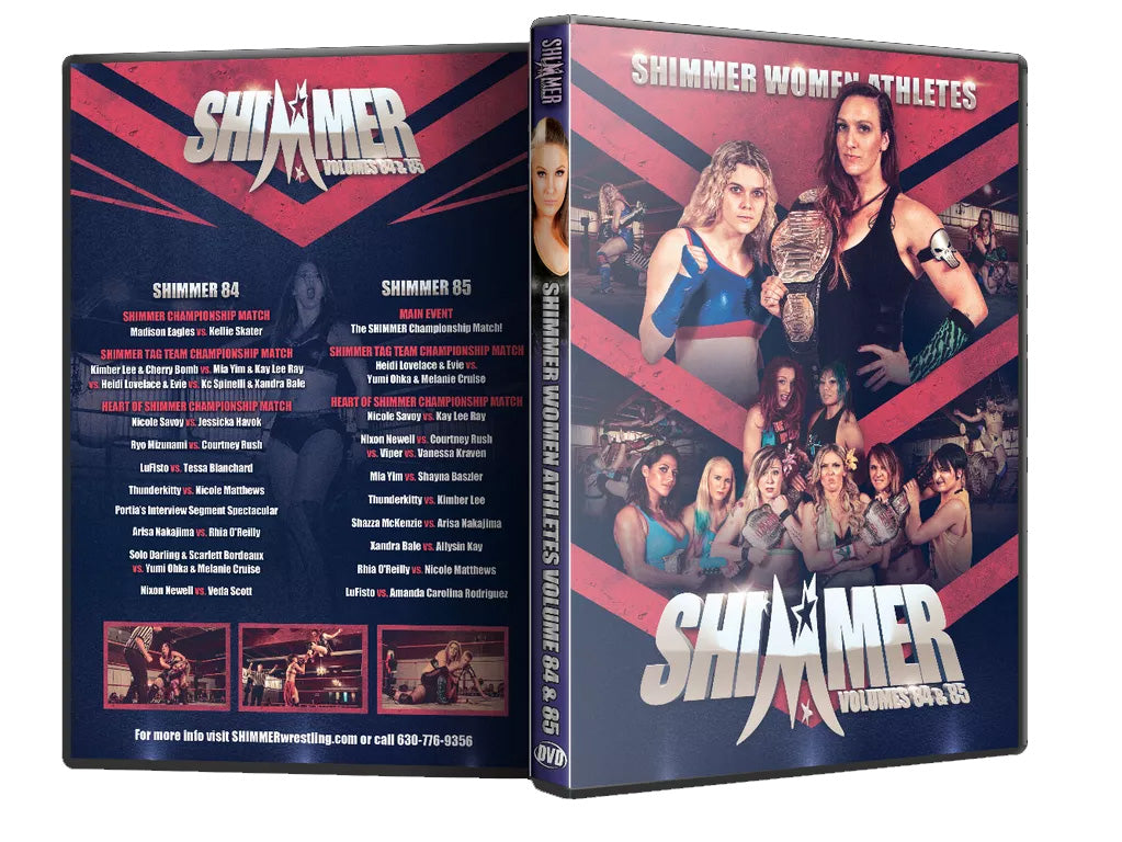Shimmer - Woman Athletes - Volumes 84 & 85 DVD
