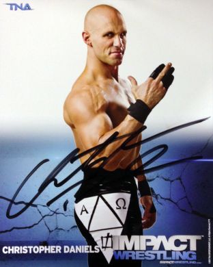 Signed Impact Wrestling - Christopher Daniels - 8x10 - P71B