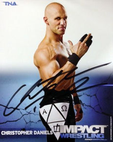 Signed Impact Wrestling - Christopher Daniels - 8x10 - P71B