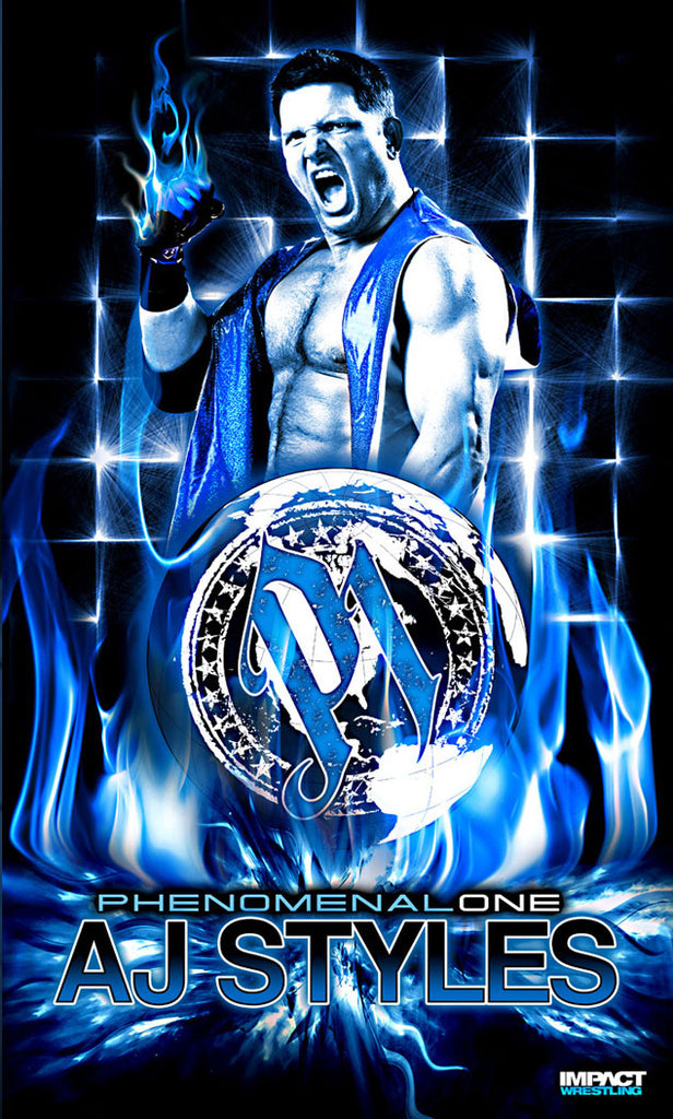 TNA - AJ Styles Banner